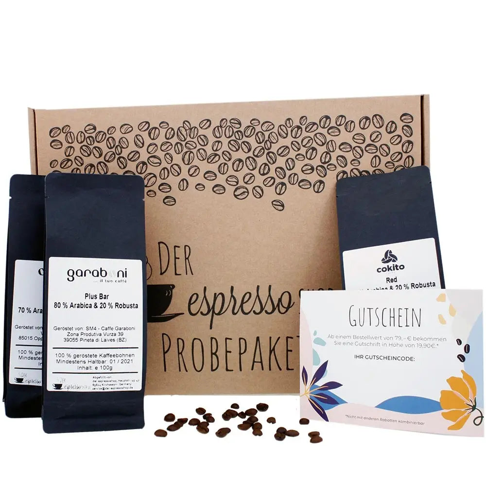 Kaffee Probierpaket "Tutti Gusti" 16x100g | 1.6 kg