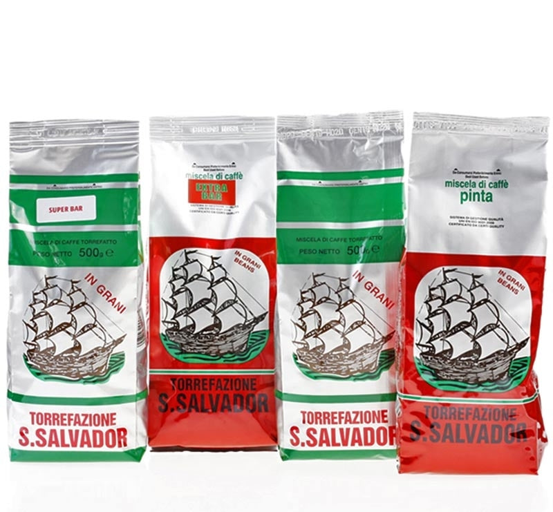 San Salvador "4 Gusti" Probepaket | Bohne 2 kg