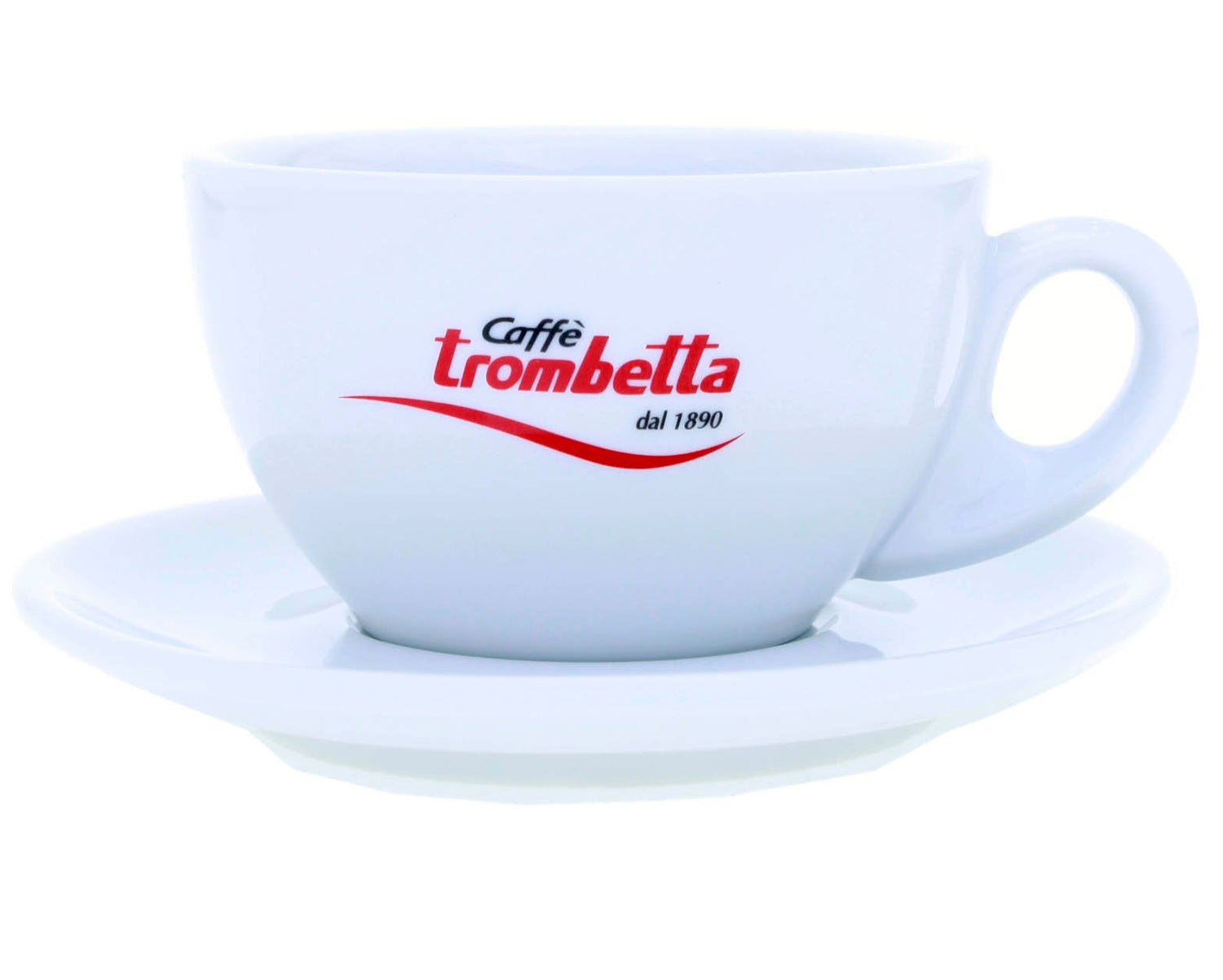 Cafe Latte Tassen "Trombetta" | 6 Stück
