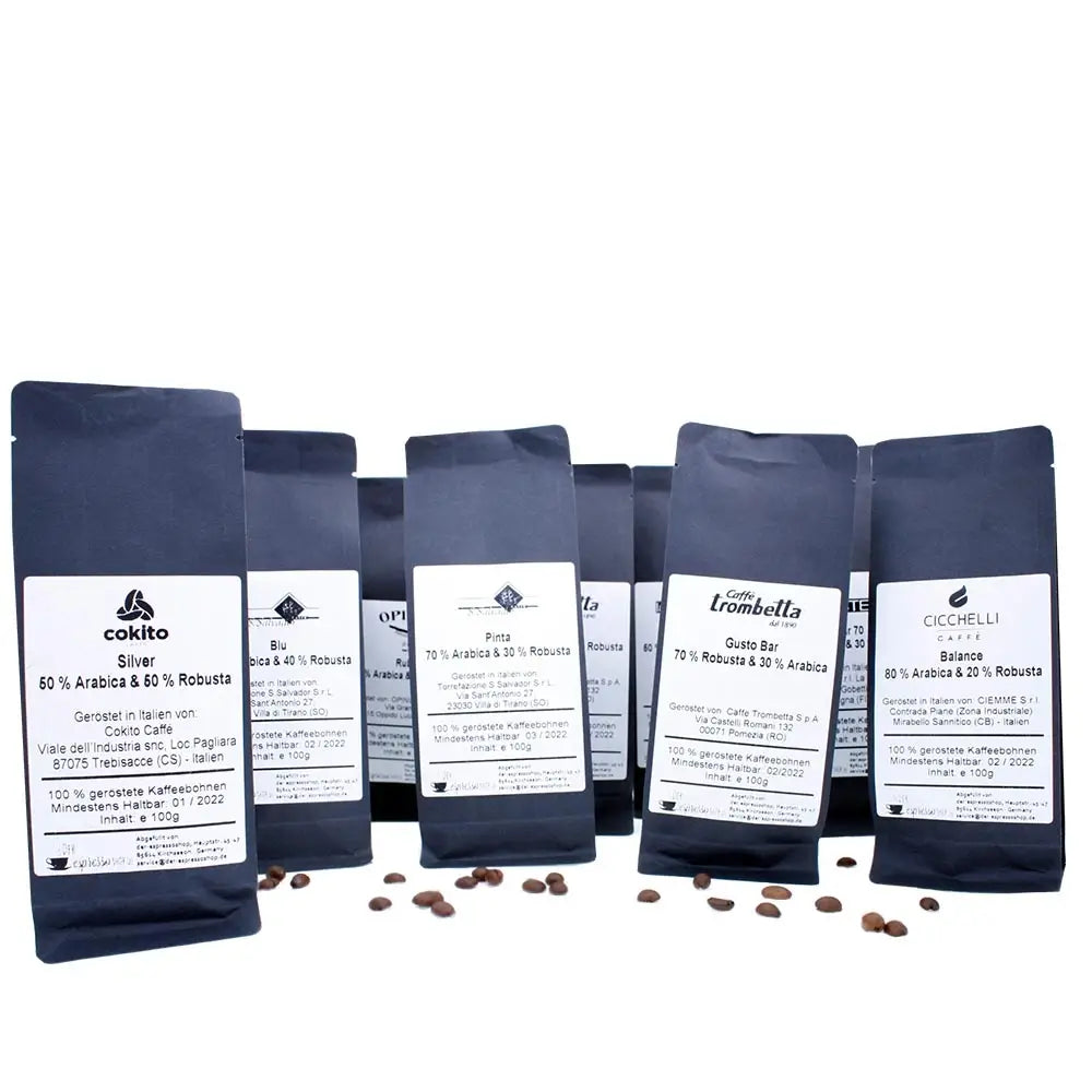 Kaffee Probierpaket "Tutti Gusti" 16x100g | 1.6 kg