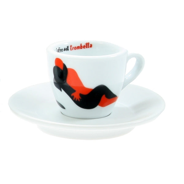 Espressotasse "Trombetta" Caffe ART 6 Stück