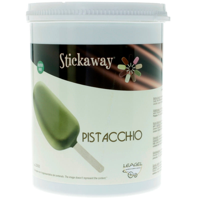 Pistazien Fettglasur "Stickaway" | 1,2 kg Dose