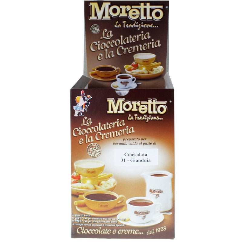 Moretto Gianduia Trinkschokolade | 12 St. 360 g