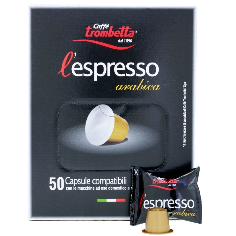 Trombetta Arabica | Nespresso® 50 Kapseln 275 g