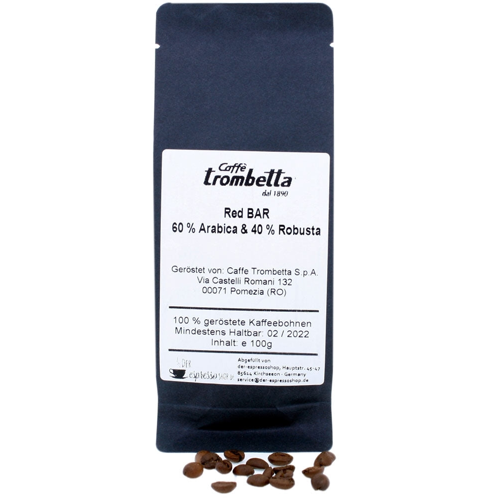 Kaffee Probe Trombetta Red | Bohnen 100g