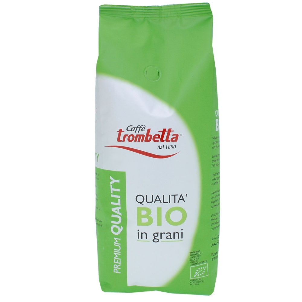 Trombetta Bar Bio Espresso Kaffee | Bohnen 1 kg