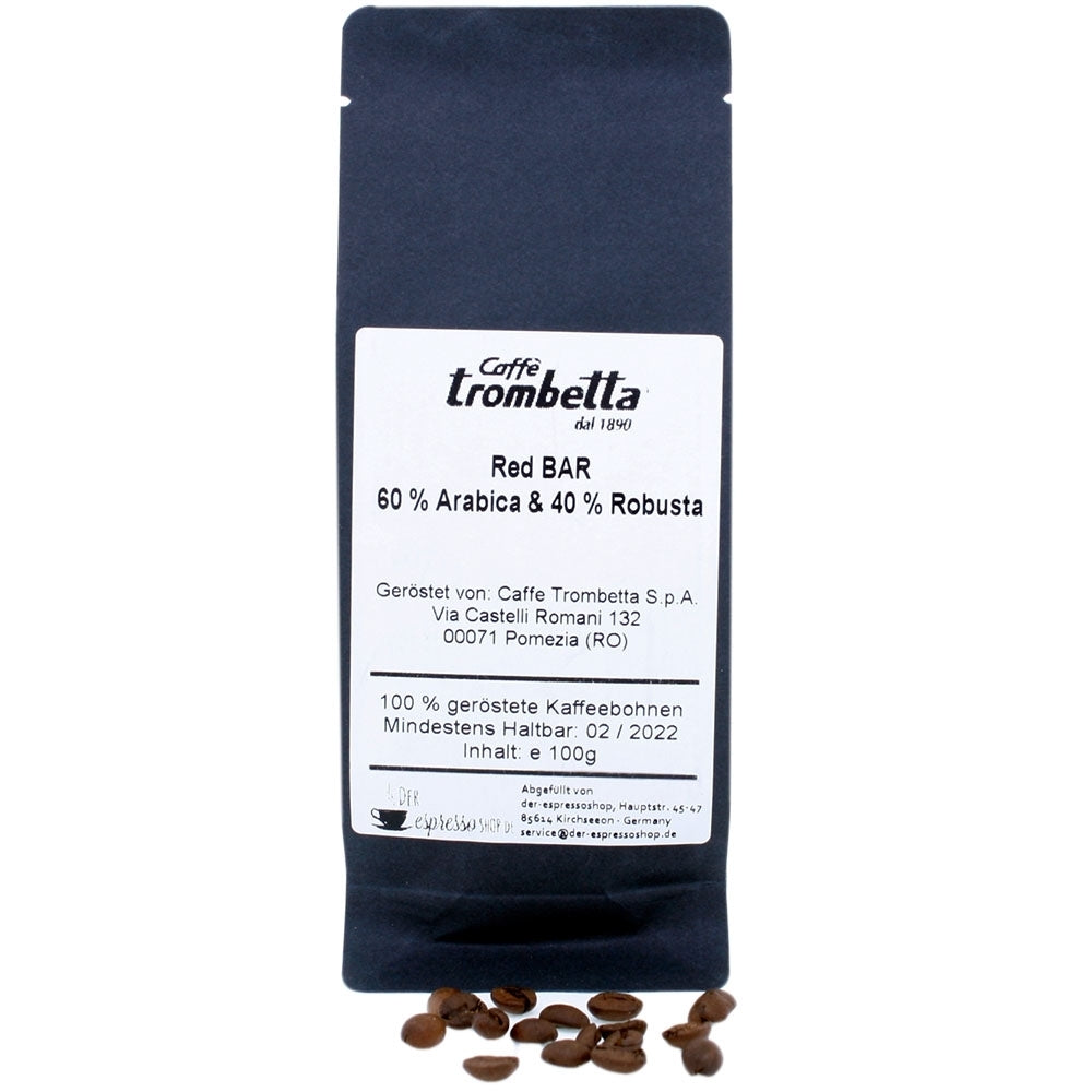 Probe Paket Trombetta Gusto Bar | Bohnen 100 g