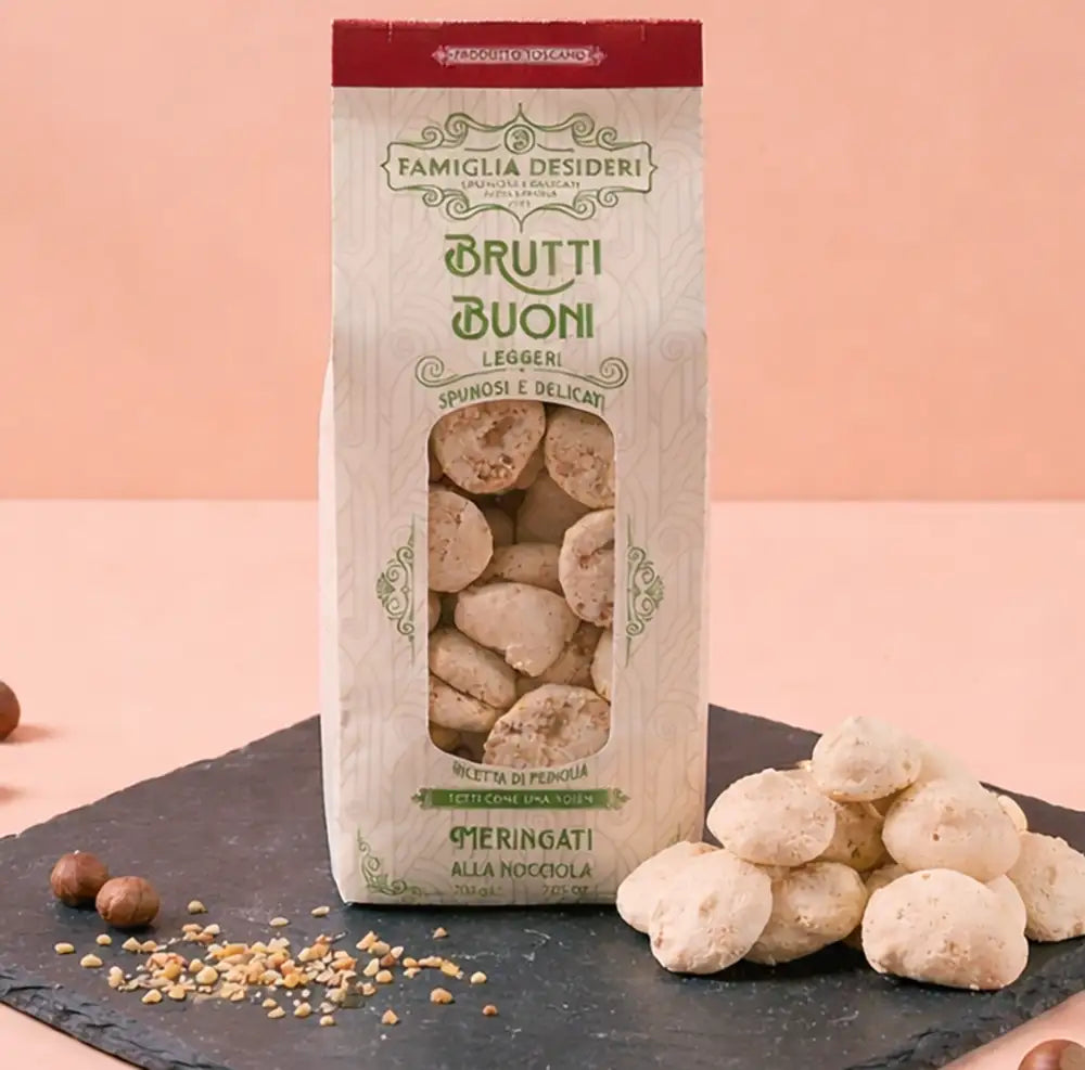 brutti ma buoni haselnuss baiser aus italien toskana