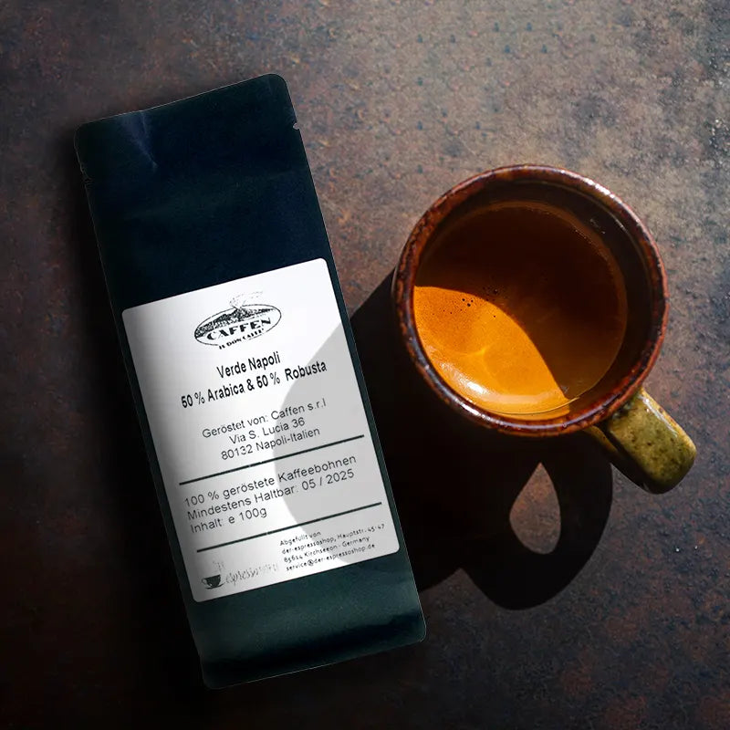 100g probierpaket caffen rösterei aus neapel - verde