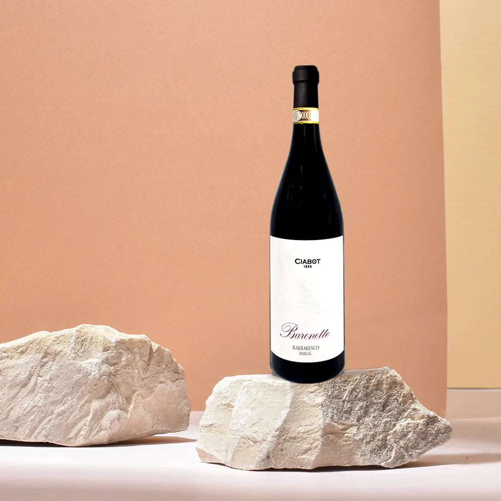 italienischer rotwein von ciabot baronetto barbaresco