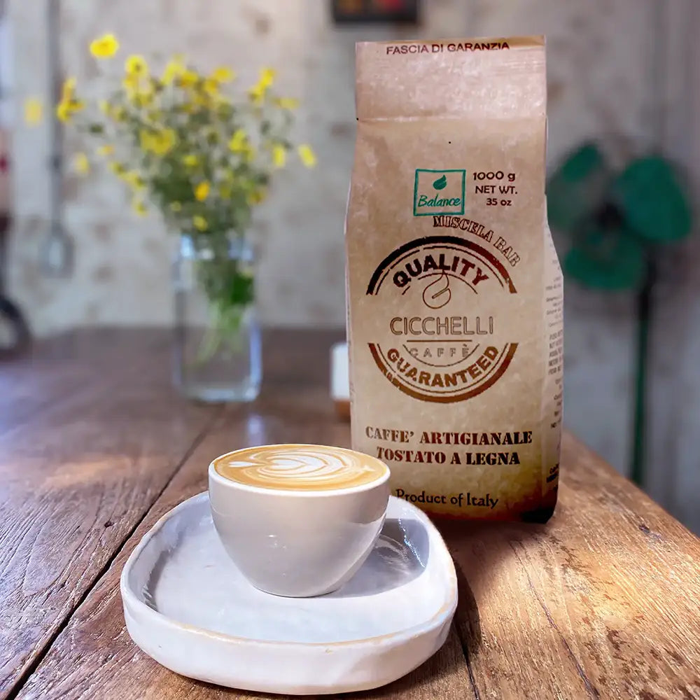 espressobohnen von cicchelli balance feinste kaffeebohnen 