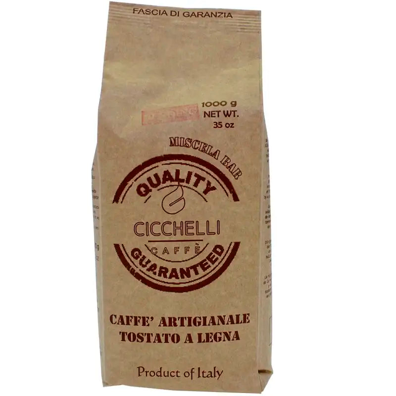 espressobohnen im beutel mit robusta von cicchelli caffe