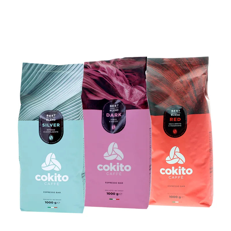 cokito espressobohnen probepaket mit 3 kg