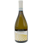 flasche weißwein lugana sergio delai