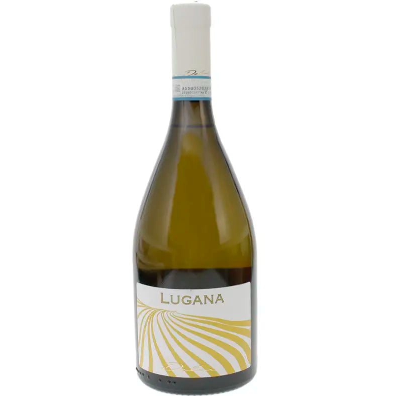 flasche weißwein lugana sergio delai