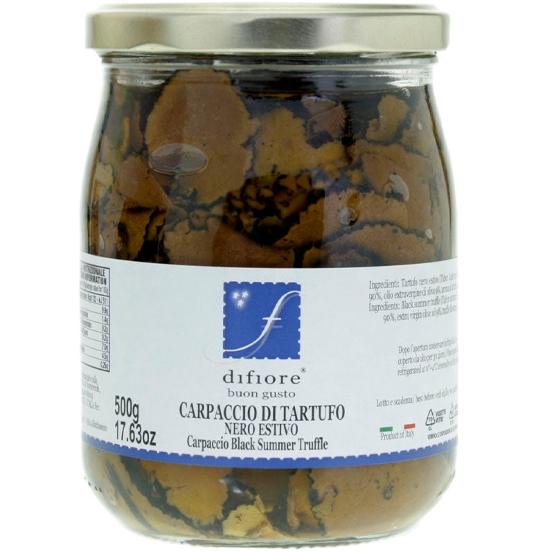 Schwarzes Trüffelcarpaccio | 500g Glas