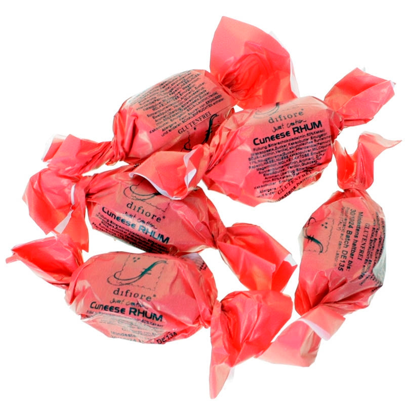 Cuneesi Dunkle Schokolade "Jamaica Rum" | 1 kg