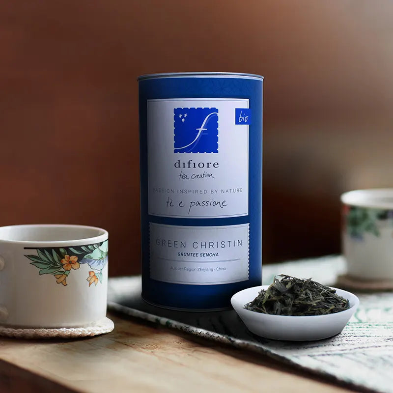 bio sencha tee von difiore tea creation in bio qualität