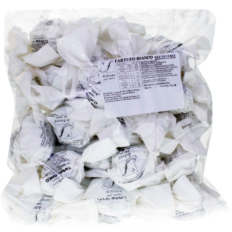 Weiße Trüffelpralinen Piemont difiore sweet | 1 kg