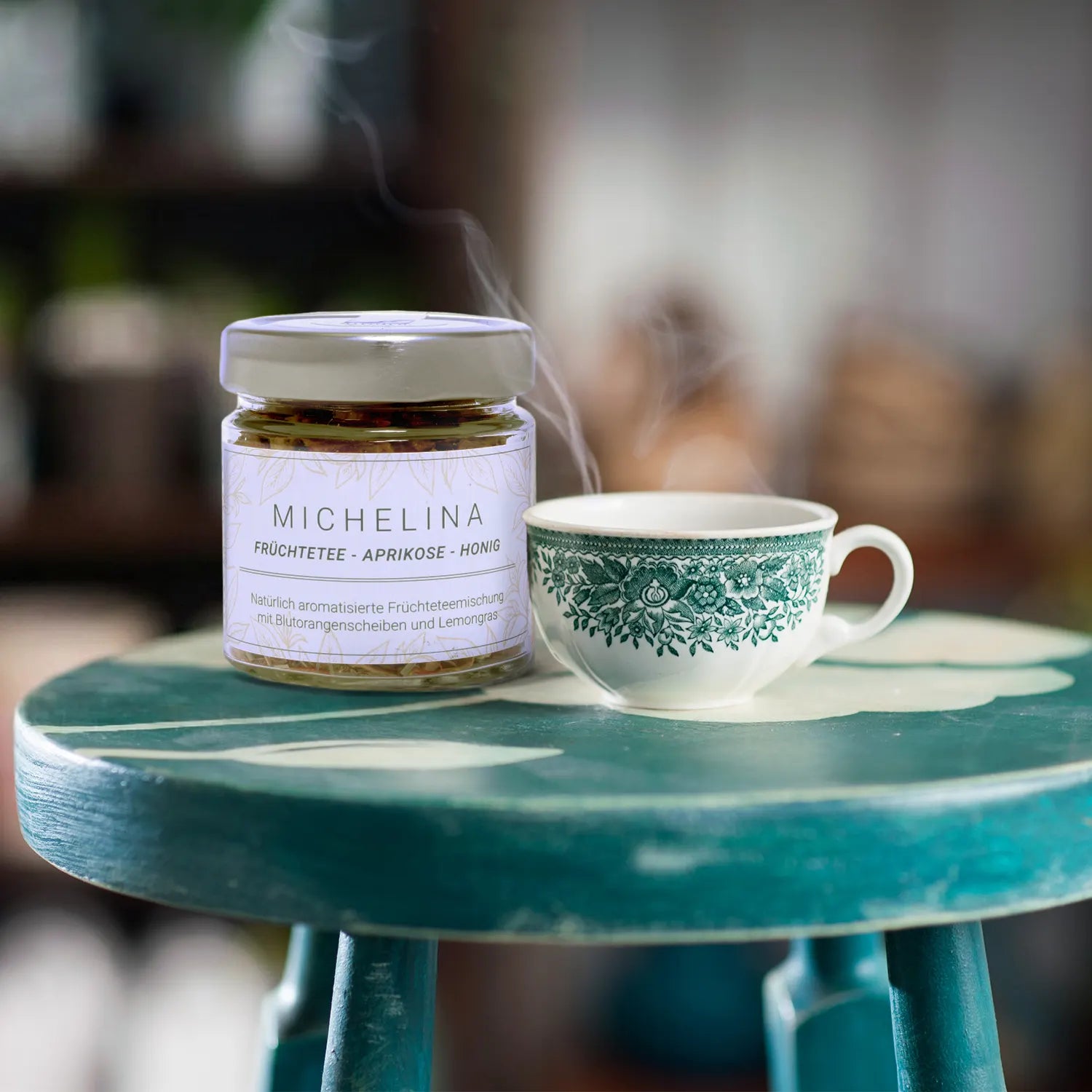 difiore tea creation bio tee michelina früchtetee im geschenkglas