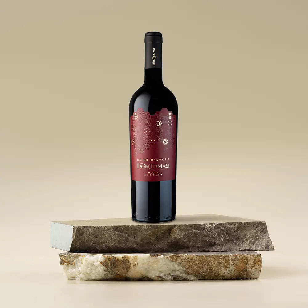 don tomasi rotwein nero d'avola aus sizilien feiner geschmack 