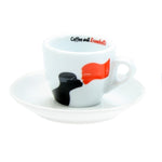trombetta caffe art espressotasse typisch italienische tasse - dickwandig