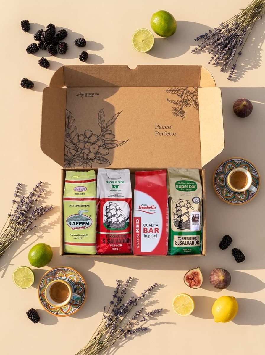 espresso probierpaket mit vier sorten