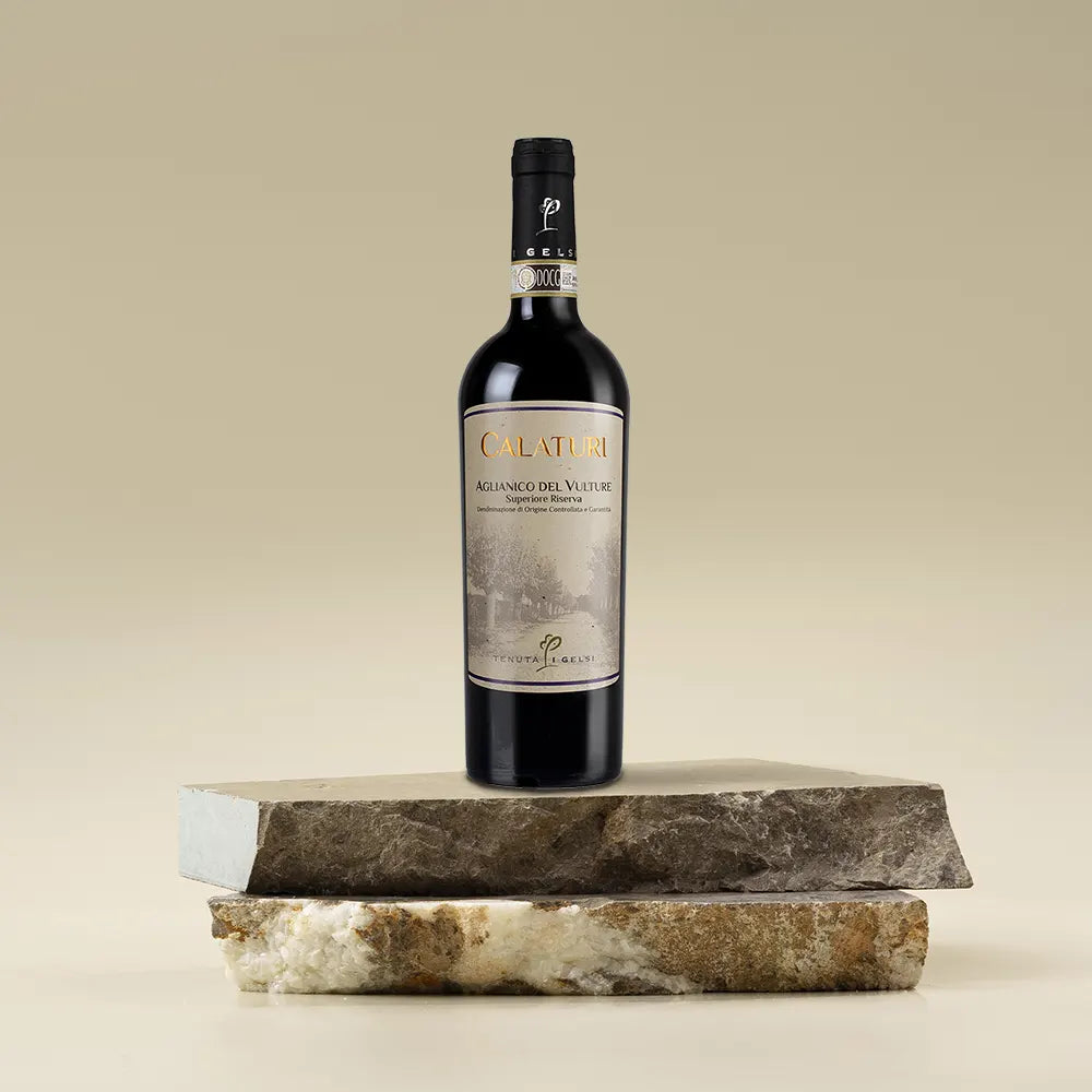 gelsi calaturi riserva aglianico aus der basilikata