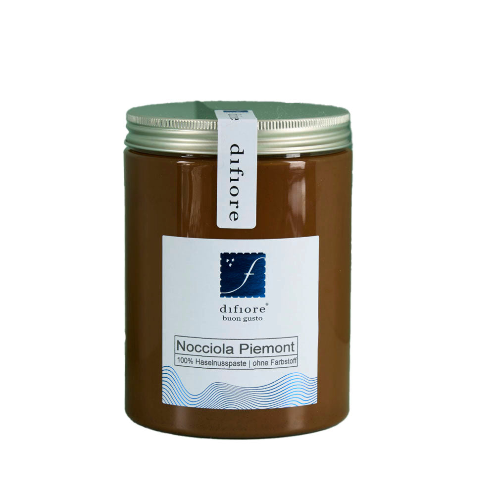 italienische haselnusspaste geröstet vom feinsten, ideal für dessert und müsli oder für kuchen und gebäck