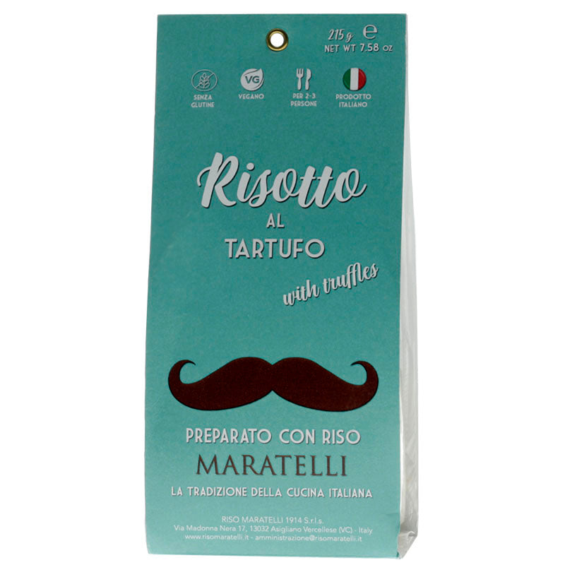 risotto mit trüffel von maratelli aus dem piemont, bestes risotto schnell zubereitet