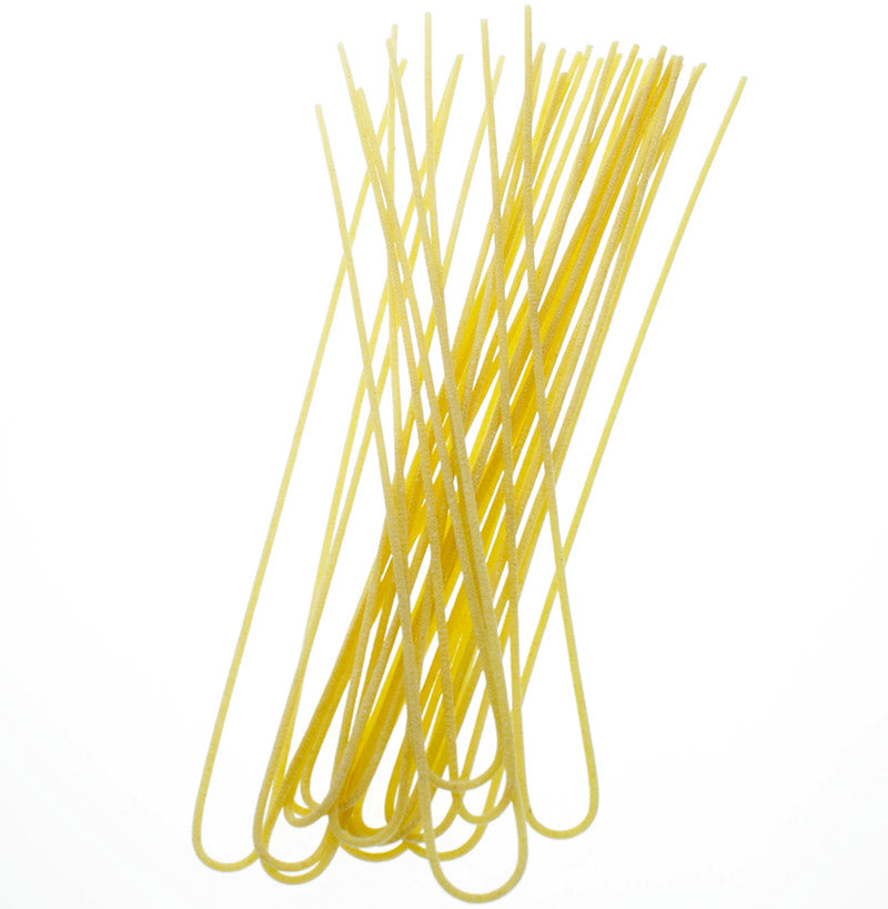 bucatini von marulo vom feinsten hergestellt im trafilata al bronzo verfahren mit bestem weizen