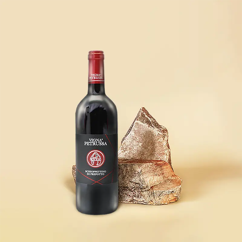 rotwein aus friaul schioppettino di prepotto von petrussa