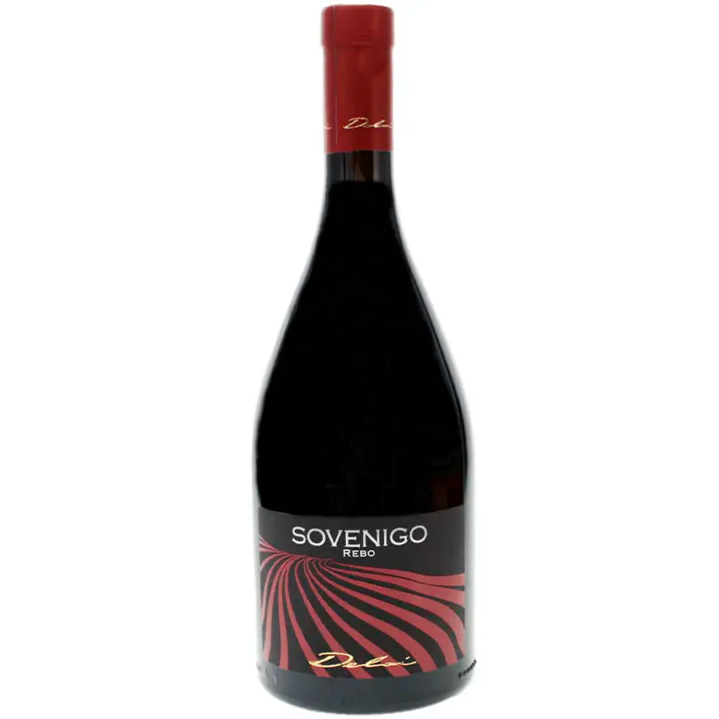 flasche rotwein delai sovenigo gardasee