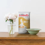 italienischer gemahlener espresso von trombetta oro mit 70 % arabica