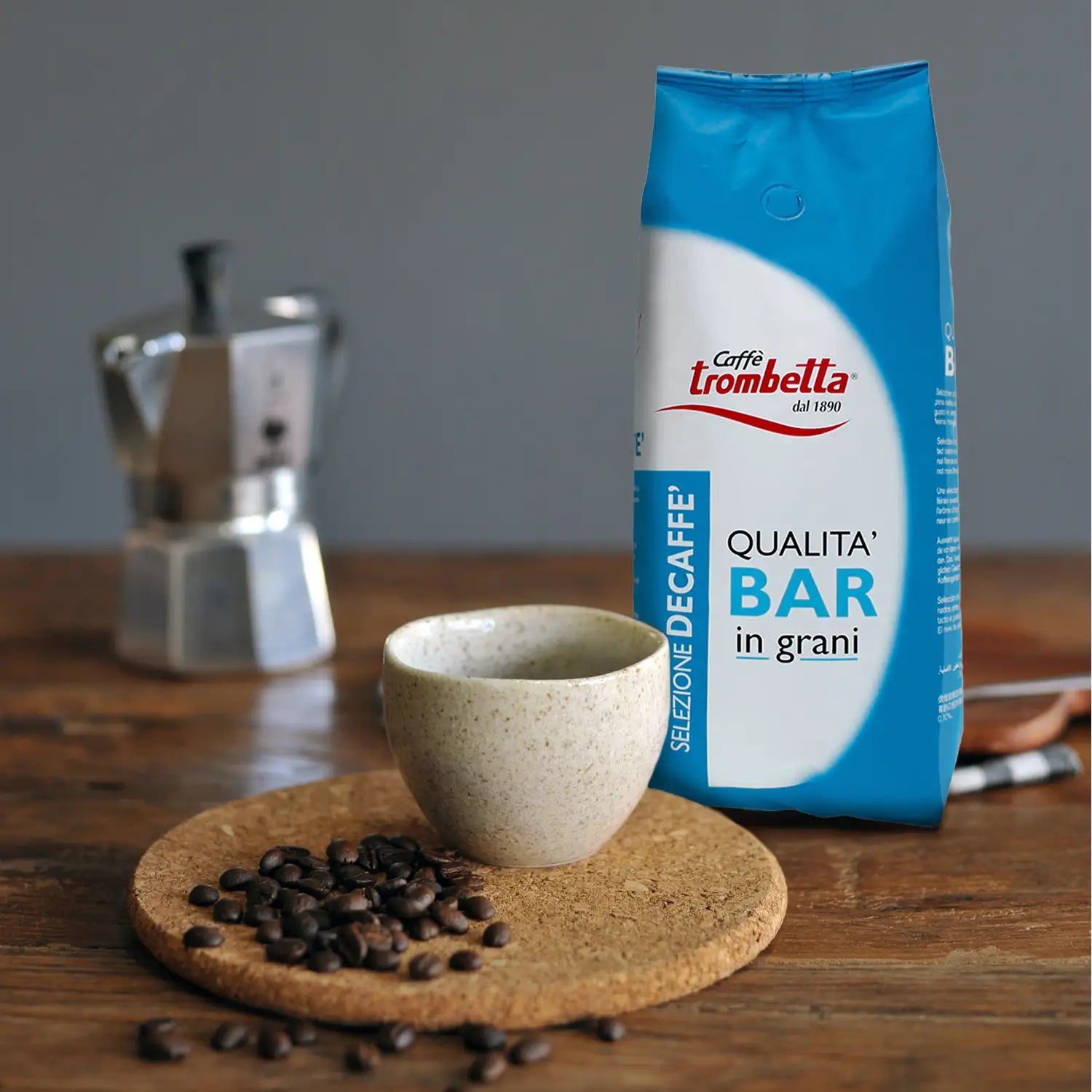 Trombetta - entkoffeinierter Kaffee | Bohnen 1 kg