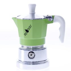 TOP MOKA Espressokocher grün 1 Tasse