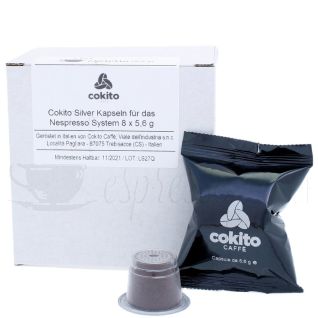 Cokito Silver Nespresso- Probe Box-C380-Bild1