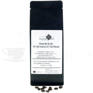 Probe Paket Blu Bar Bio Espresso | Bohnen 100g