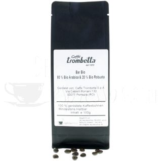 Probe Paket Trombetta Bio Espresso | Bohnen 100g